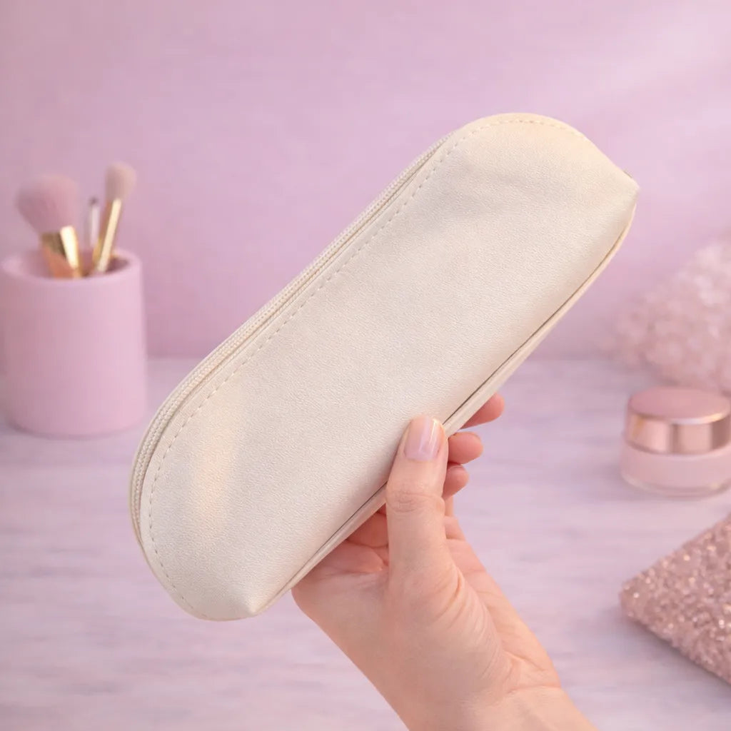 Pochette de rangement élégante pour brosse volumisante
