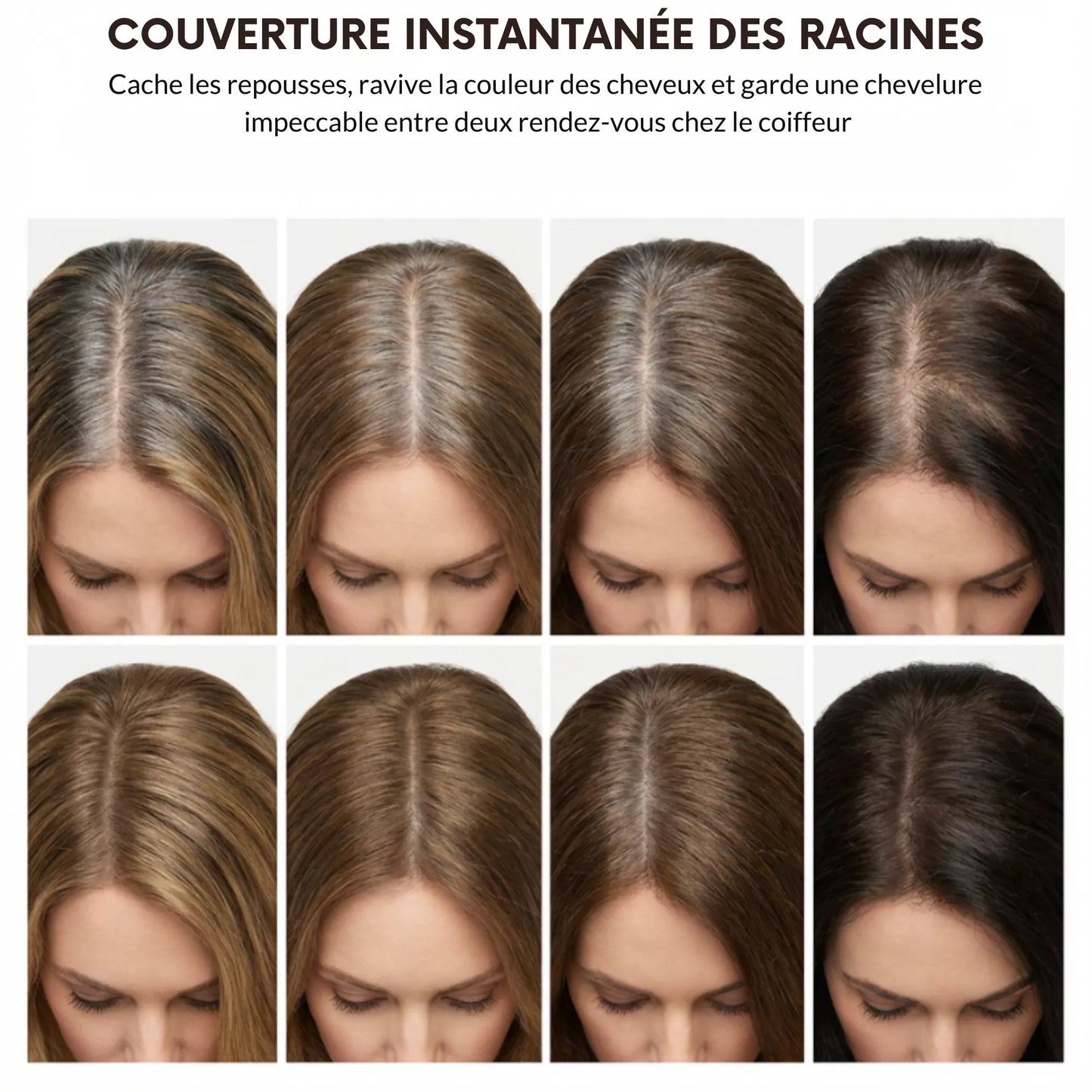 Capellia™ La solution instantanée pour cacher les racines grises