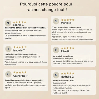Capellia™ La solution instantanée pour cacher les racines grises