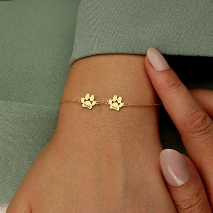 Bracelet Patoune™ personnalisé – Son prénom toujours avec vous