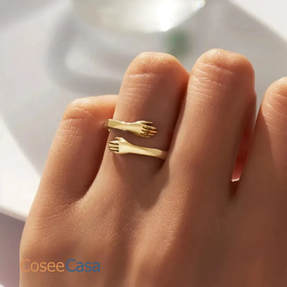 Bague Etreinte Éternelle