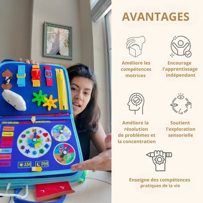 Livre d'éveil Montessori