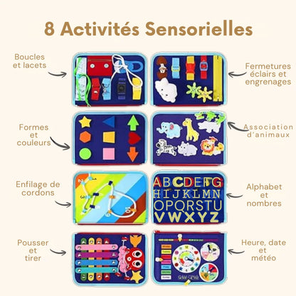 Livre d'éveil Montessori