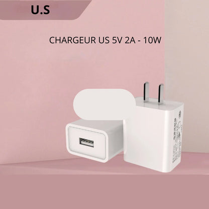 Chargeur USB-A 10W