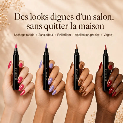 5 stylos vernis à ongles sans lampe UV-Easynails™