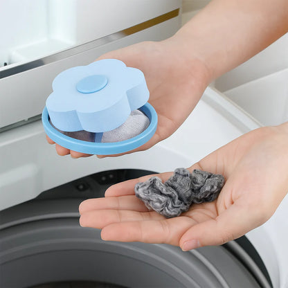4 Capsules Attrape-Poils pour Machine à Laver