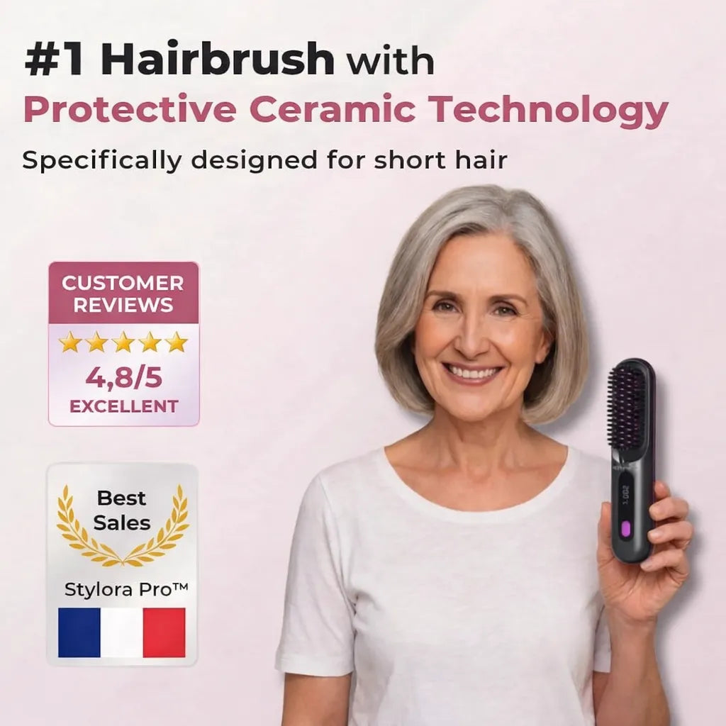 Short hair with volume in 5 minutes