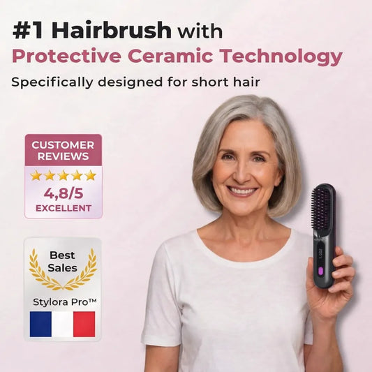 Short hair with volume in 5 minutes