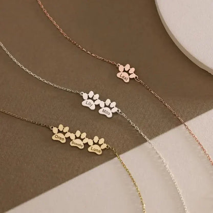 Bracelet Patoune™ personnalisé – Son prénom toujours avec vous