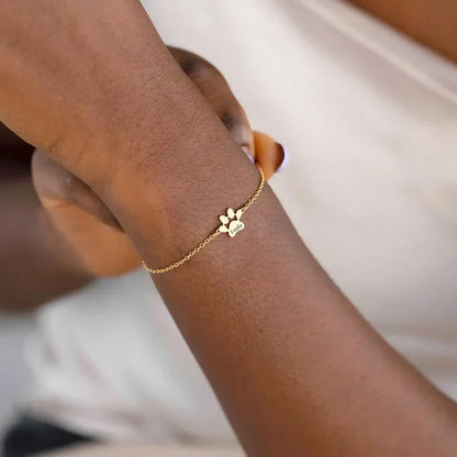Bracelet Patoune™ personnalisé – Son prénom toujours avec vous