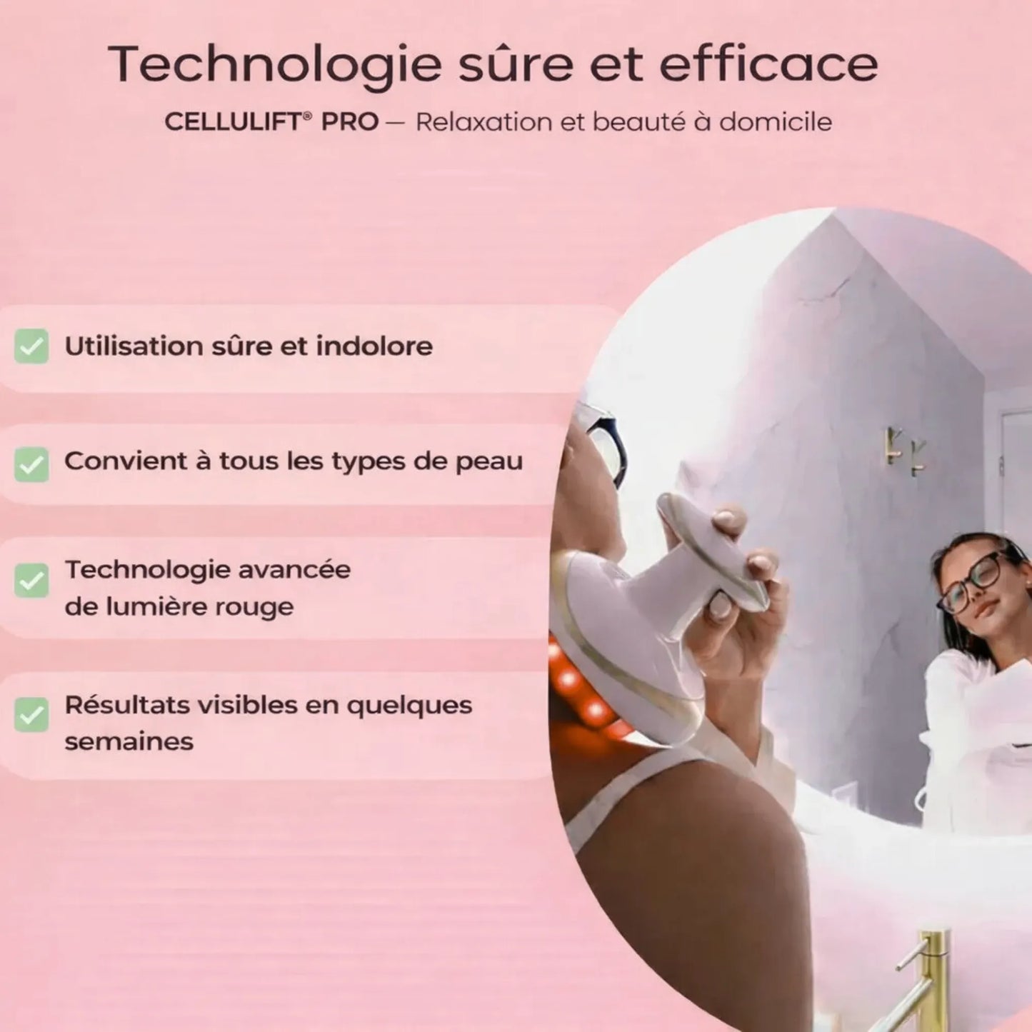 CelluLift™ Pro — Raffermissez votre peau sans effort
