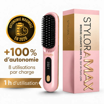 NEW Stylora MAX cordless heated brush for only €10 more