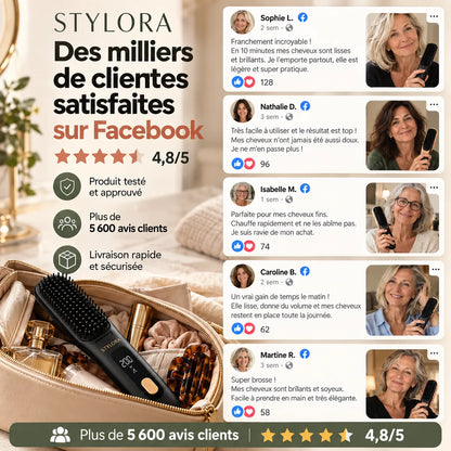 NEW Stylora MAX cordless heated brush for only €10 more