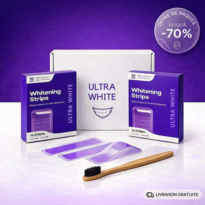 ULTRA WHITE BANDES BLANCHISSANTES