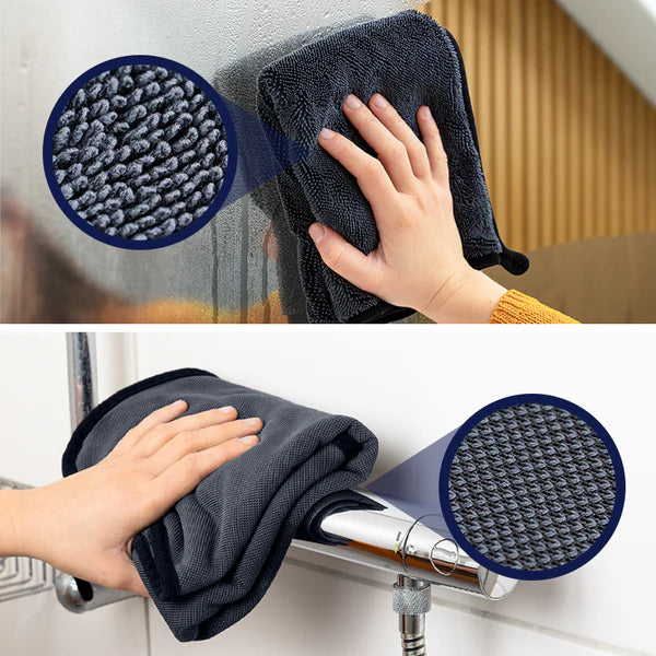 Cleanee DryMax™ - Chiffon Ultra Absorbant anti-calcaire