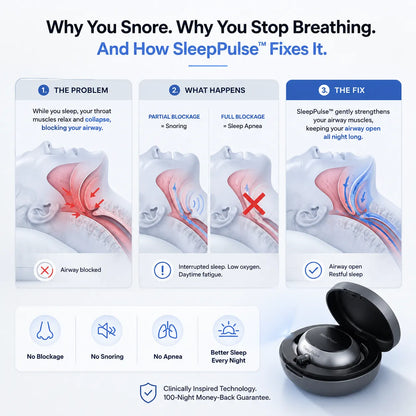 Wake Up to Quiet Nights with SleepPulse™
