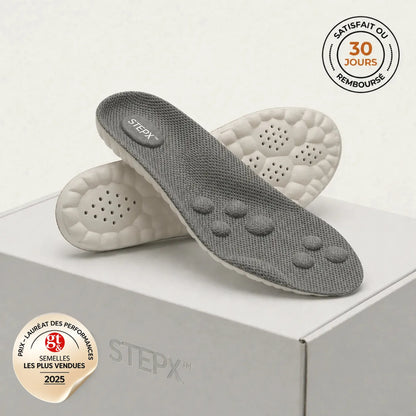 STEPX - Semelles orthopédiques pour soulager les douleurs au talon et la fasciite plantaire