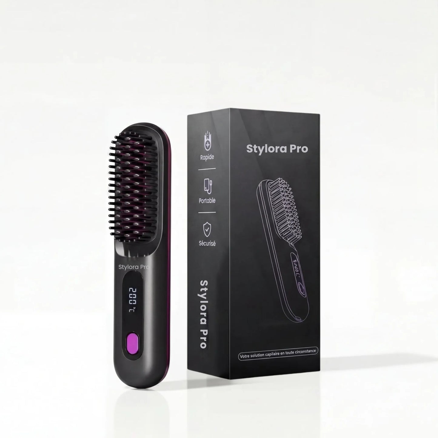 Stylora Pro™ Du volume même sur cheveux courts
