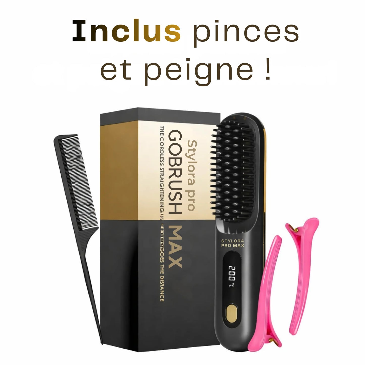 NEW Brosse chauffante sans fil Stylora MAX pour seulement 10€ de plus