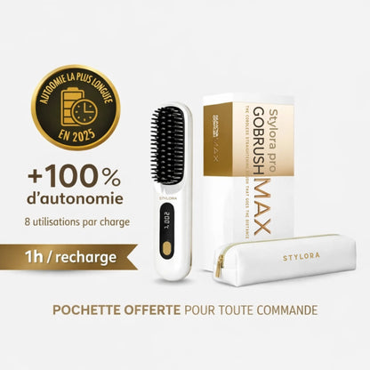NEW Brosse chauffante sans fil Stylora MAX pour seulement 10€ de plus