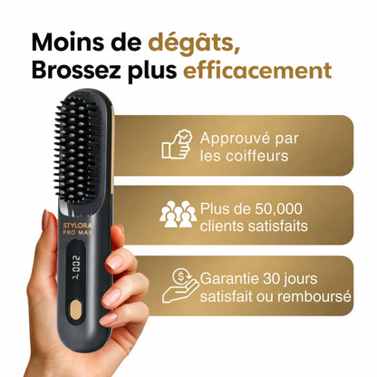 NEW Brosse chauffante sans fil Stylora MAX pour seulement 10€ de plus