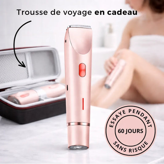 Rasoir 2 en 1 Vélina™ Doux pour les peaux sensibles