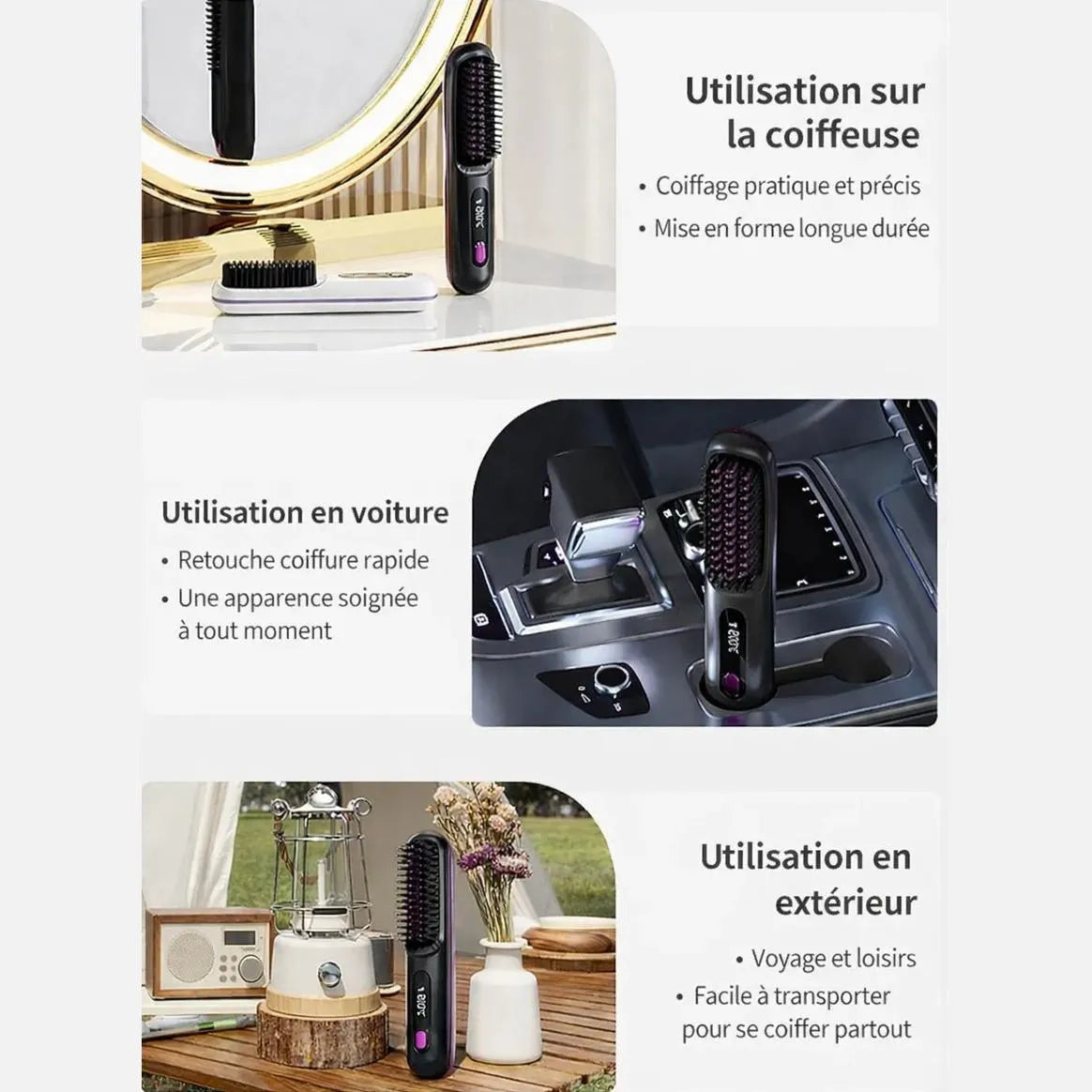 Des cheveux courts avec du volume en 5 minutes